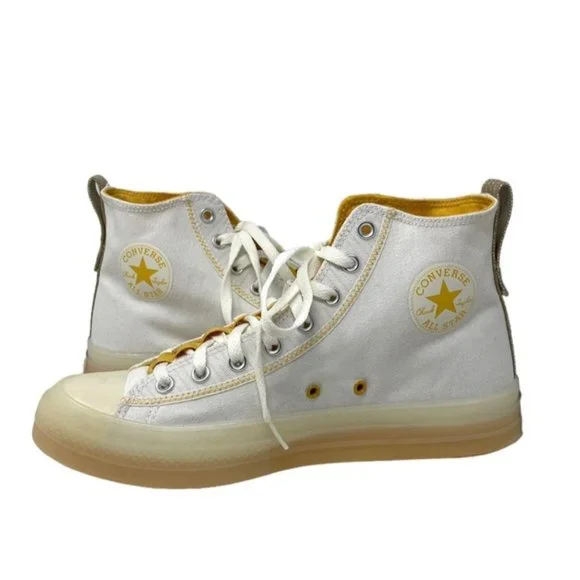 Converse Chuck Taylor CX Explore High Vintage White Canvas Shoes Men's A05997C - Picture 3 of 8
